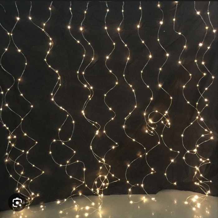 Гірлянда штора,роса