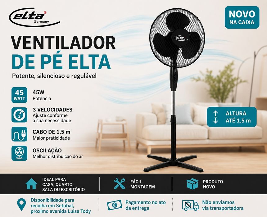 Ventilador de pé