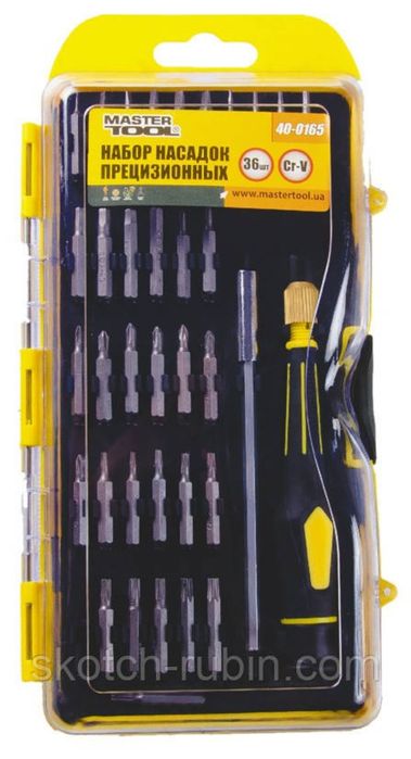 Отвертка с набором  прецизионных бит MASTERTOOL  36 шт, Xiaomi