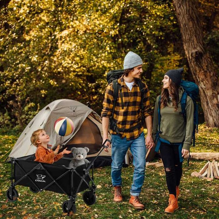 wózek ogrodowy transportowy kempingowy składany bogie-trax4 do100kg