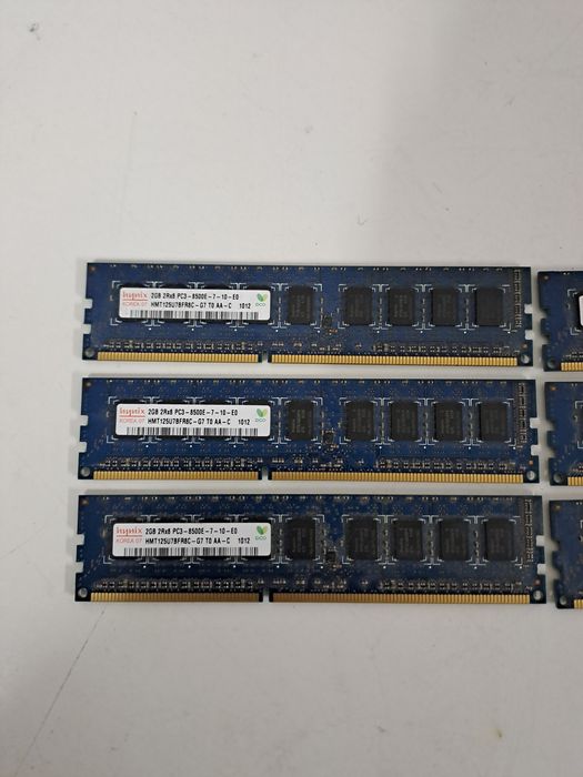 Kit RAM ECC DDR3 Hynix – 6x2GB (12GB total) – Workstation/Servidor