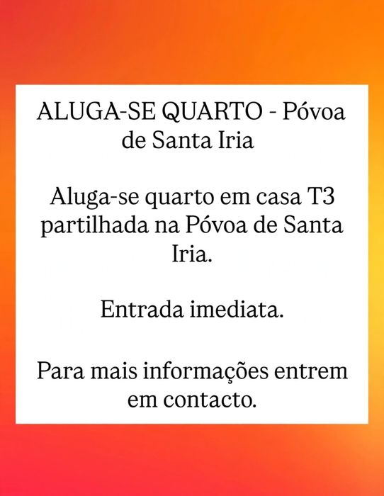 Aluga-se um quarto