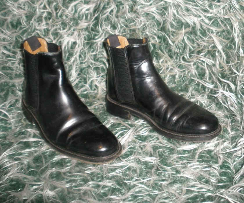 Buty czarne sztyblety męskie firmy Next rozm. 40