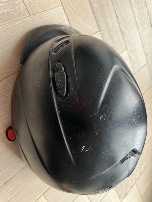 Kask jeździecki Uvex 52 skarpety jeździeckie Set
