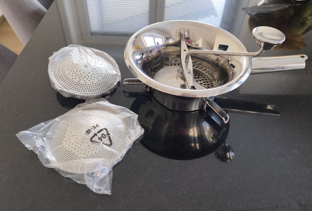 Passevite inox com 2 lâminas