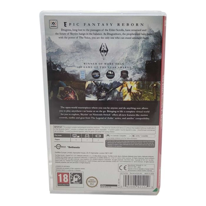 Gra Nintendo Switch: The Elder Scrolls V: Skyrim