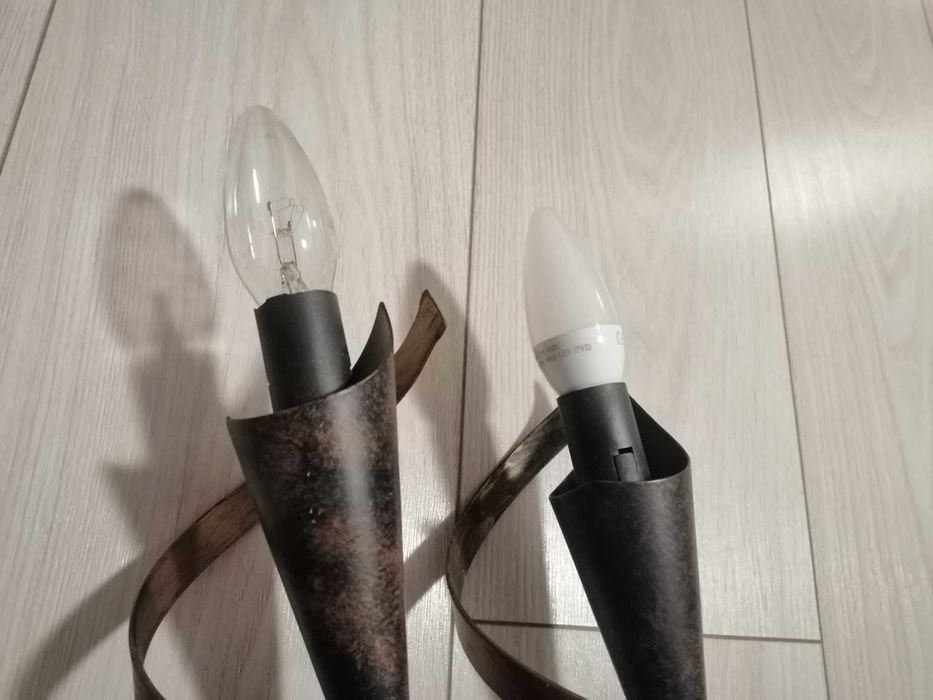 Stare metalowe  kinkiety