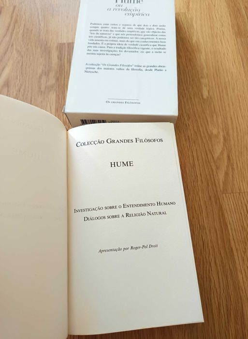 Hume - Investigação sobre o Entendimento Humano