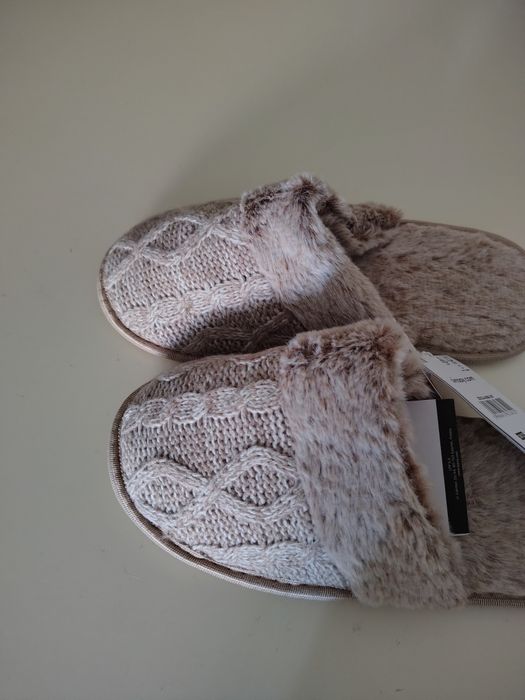 Nowe damskie kapcie roz 36/37 Sinsay