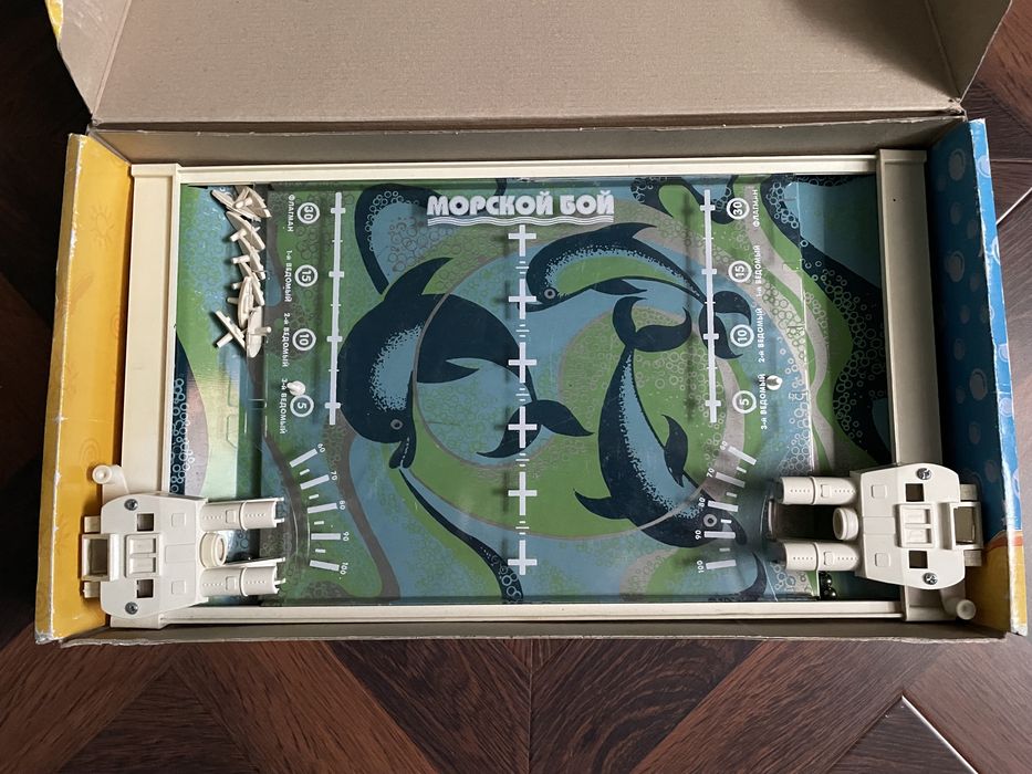 Детская игра морской бой