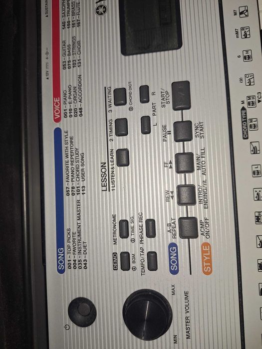 Teclado digital Yamaha YPT-260