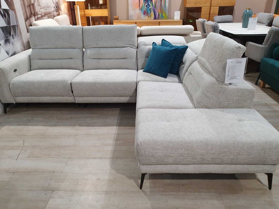 BALI Narożnik z funkcją relax, tkanina Sajma 15 Poldem NOWOŚĆ 24/25