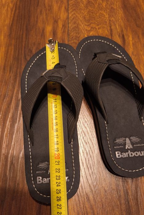 Japonki męskie Barbour 41 czarne nowe