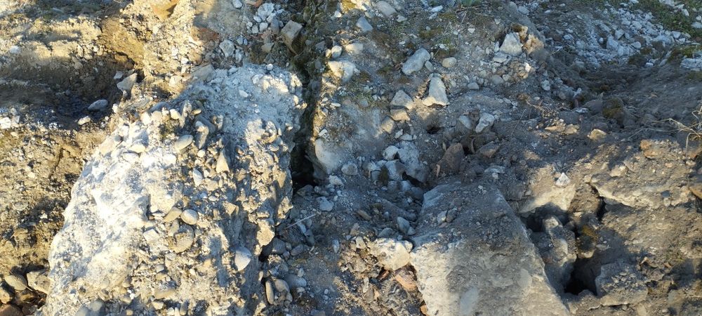 Gruz budowlany gruby