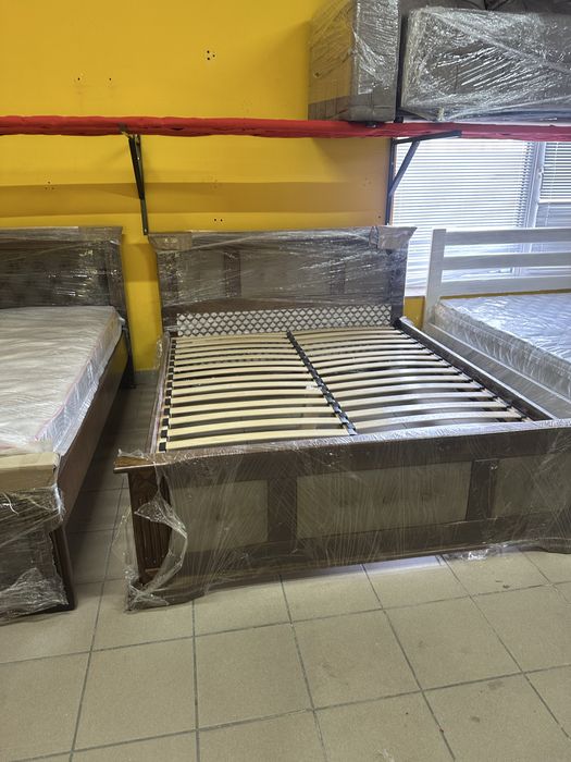 Нове ліжко з буку 1.60х2.00 та 1.80х2.00