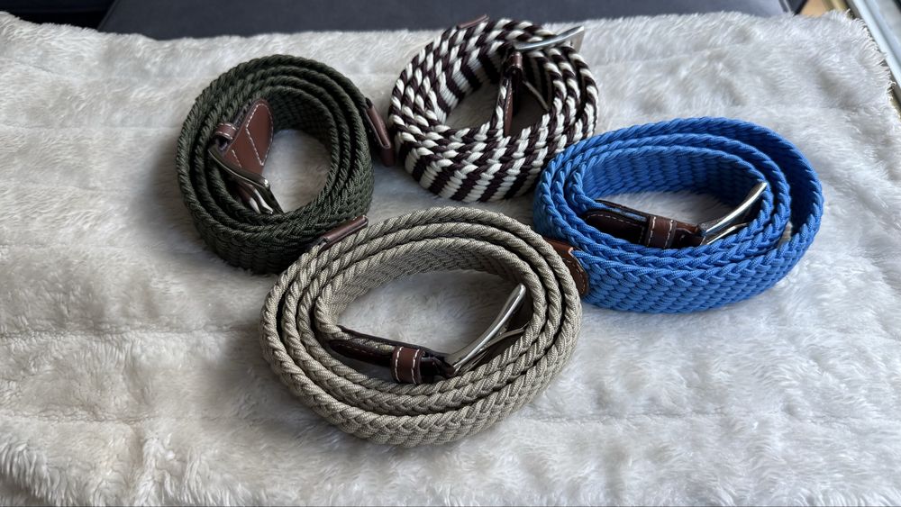 Cintos Homem ou Senhora  110cm Novos conjunto de 4