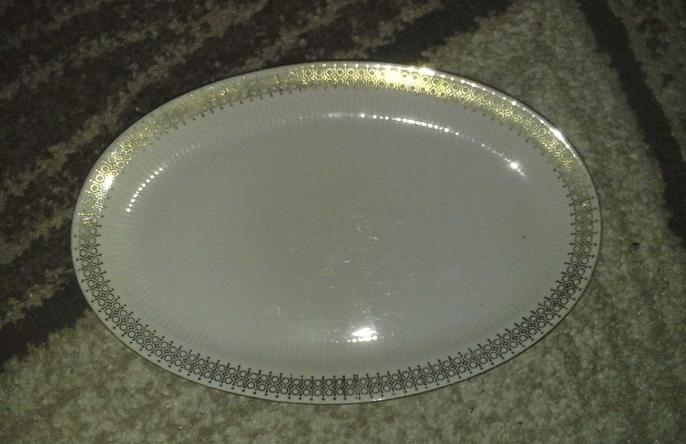 półmiski i misa firma Colditz lata PRL