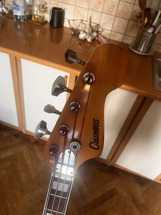 Gitara basowa Japan lata 80 Columbus vintage