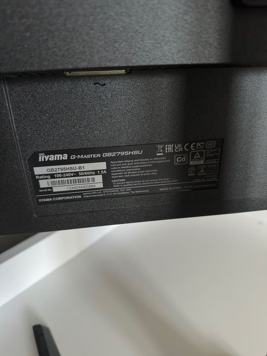 iiyama G-MASTER GB2795HSU-B1 27" 280 Hz 0,2 ms – gwarancja, pudełko