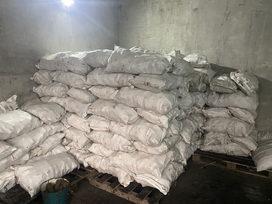 Паливні брикети з лузги соняшника