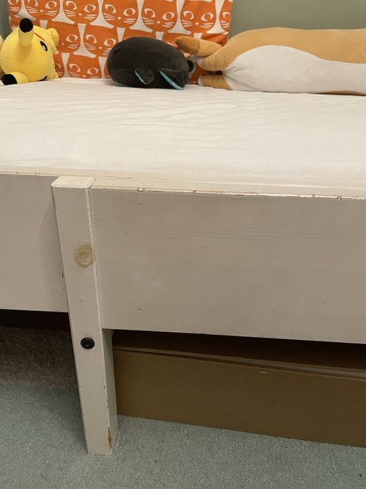 Ikea Sundvik łóżko regulowane + Kallax/expedit