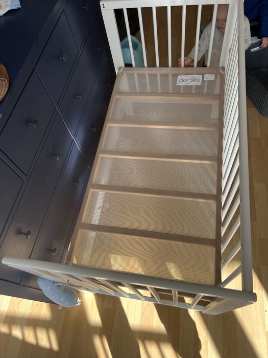 Łóżeczko dziecięce IKEA Gulliver 120x60 + materac