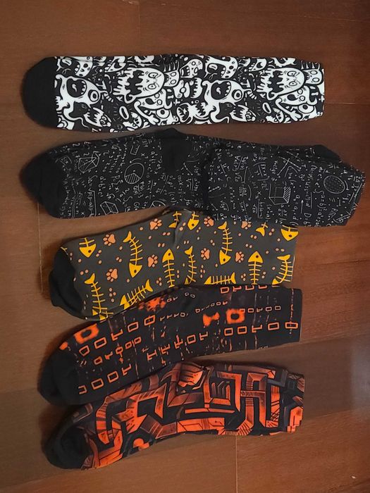 Conjunto de 6 meias novas de homem