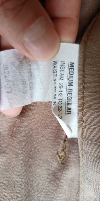 Spodnie Wojskowe TruSpec Piaskowe r. Medium Regular pas 94