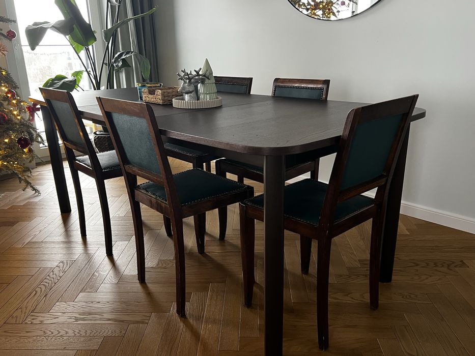 5 szt krzeseł vintage