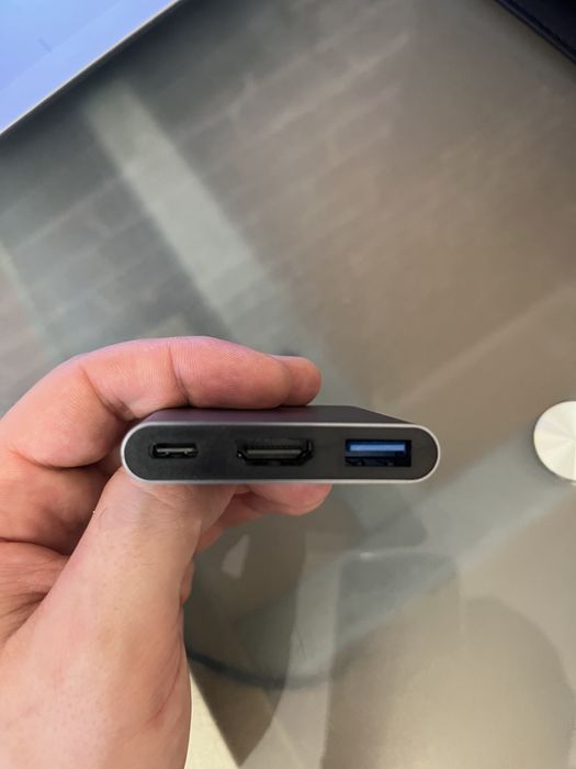 Перехідник-хаб USB Type-C для Mac/Windows
