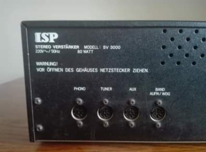 Wzmacniacz ISP 3000 SV