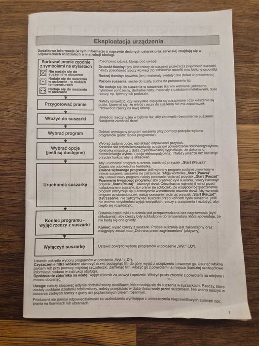 Suszarka automatyczna