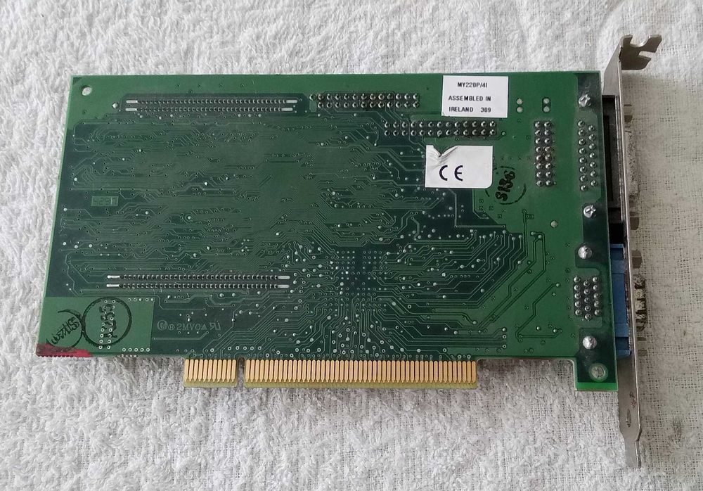 [PC Vintage] Placa de video PCI - Matrox Mystique - 4mb