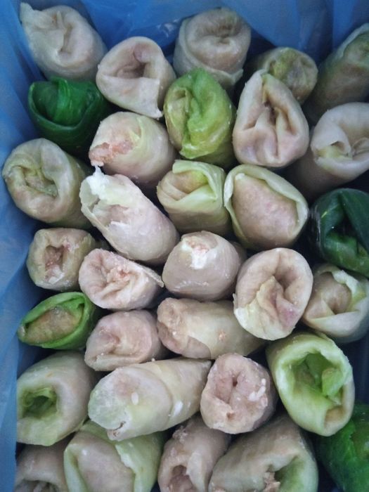 Фаршированный перец / голубцы, домашние, ручная работа