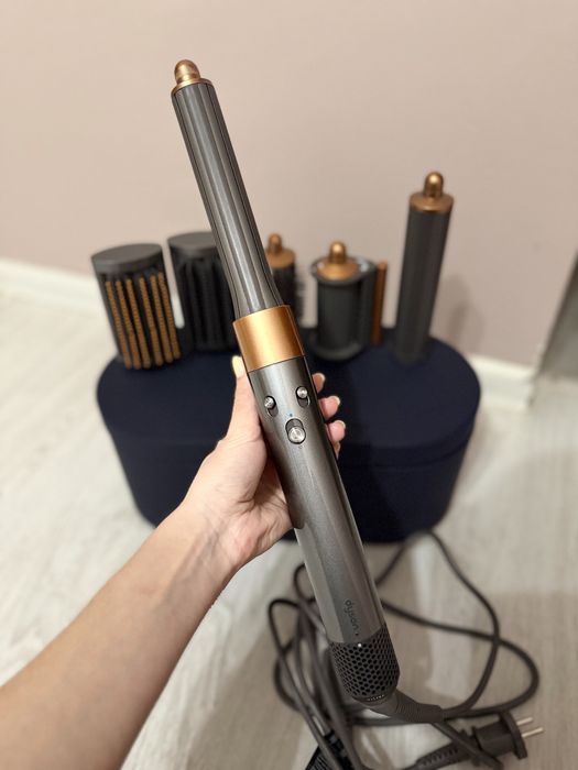 Стайлер Dyson airwrap complete long nickel cooper