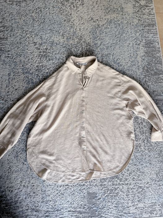Koszula Zara Beżowa
