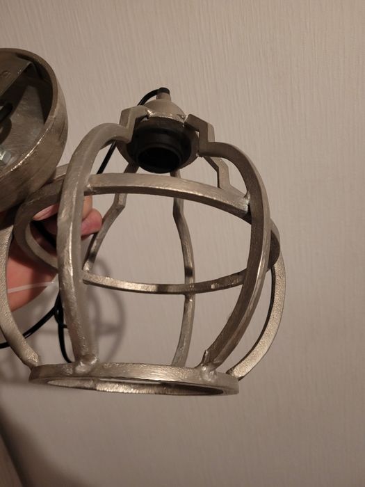 Lampa Industrial Metalowa Wisząca
