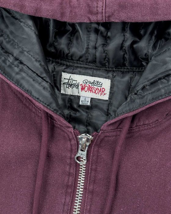 Куртка STUSSY Canvas Insulated Work Jacket Purple
