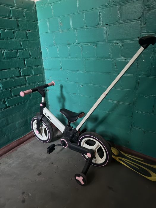 Біговел, велосипед трансформер з датьківською ручкою