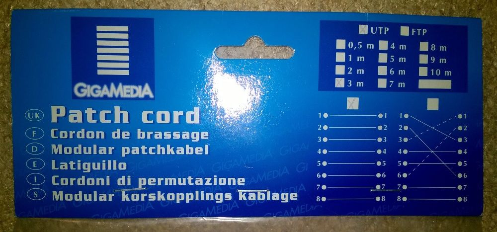 Cables / Network Cables / Telephone Cables and Other Types.64751208657537122