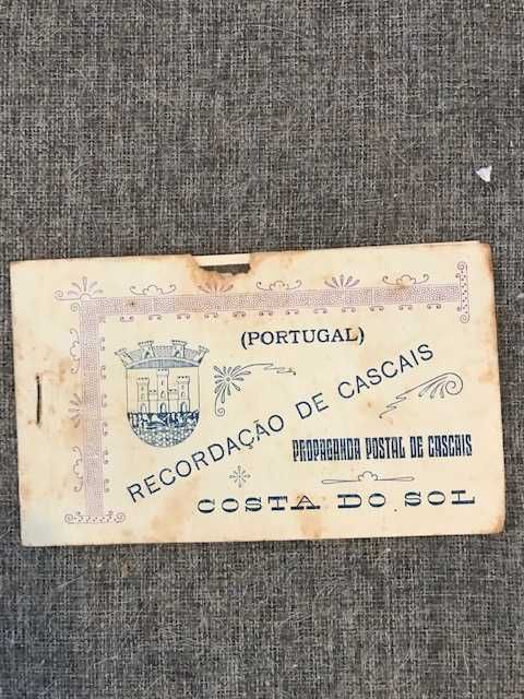 Postais antigos recordação de Cascais