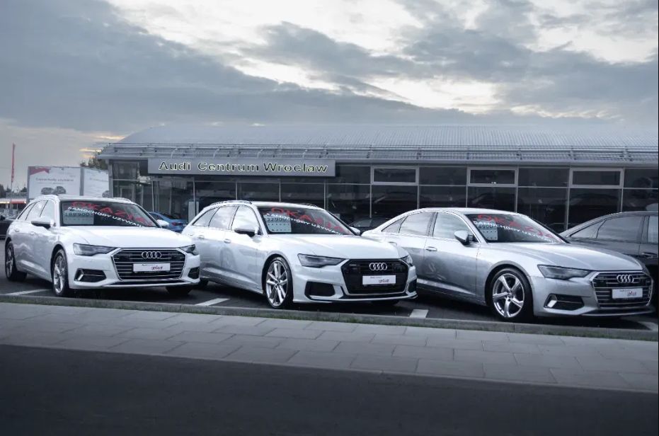 Audi Select plus Audi Centrum Wrocław top banner