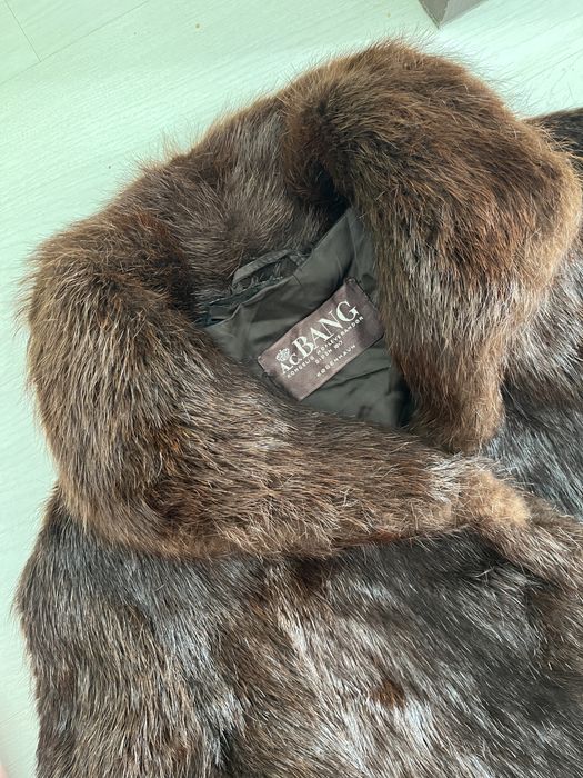 Futro z nutrii kurtka zimowa