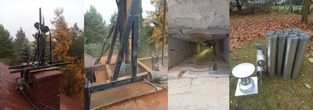 Rozwiercanie Frezowanie Kominów Montaż Wkładów Czyszczenie Udrażnianie