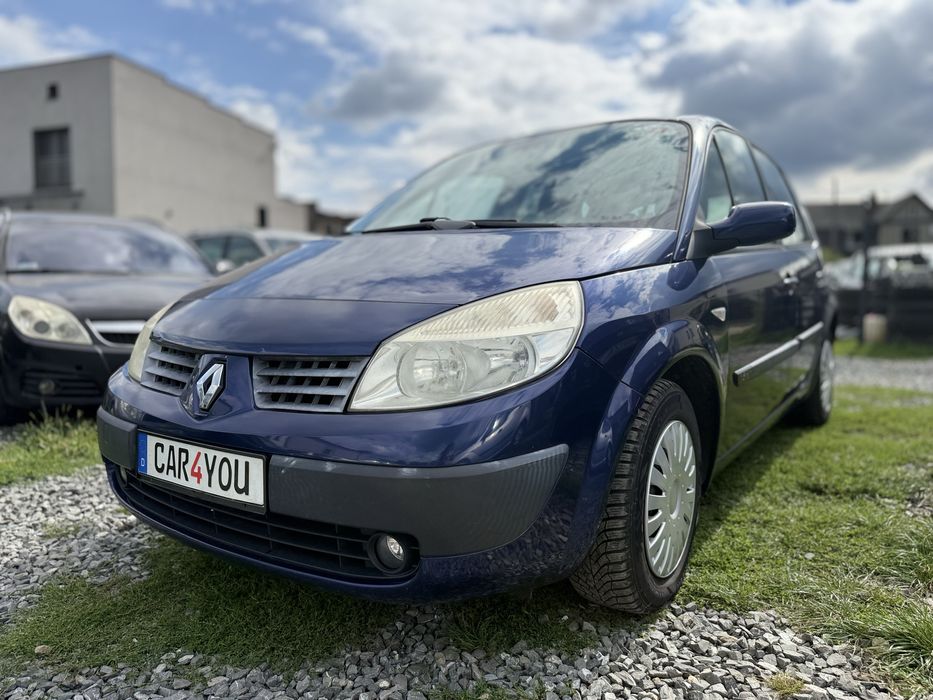 CAR4YOU Renault Megane Scenic 1.6 Benzyna 2006 Opłacony Klima 161565km