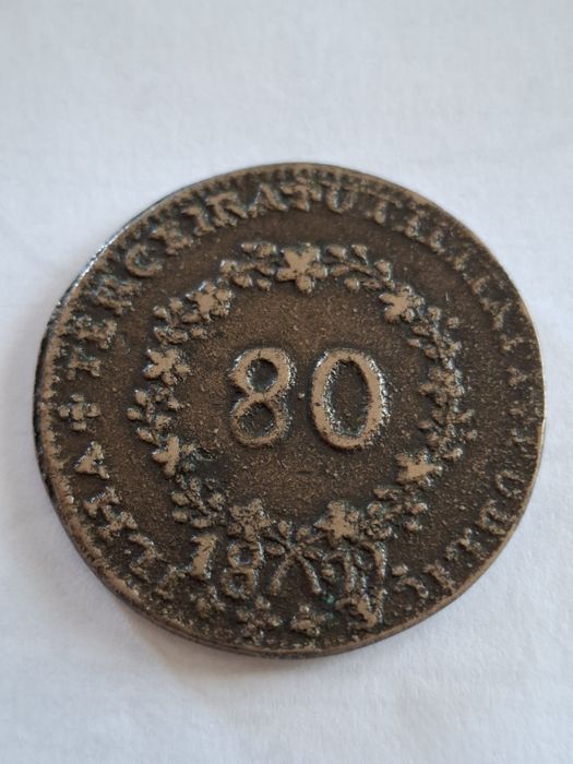 80 Reis Maluco, 1829 D. Maria II