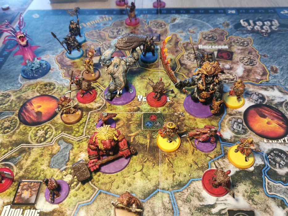 Blood Rage - epicko pomalowane figurki!