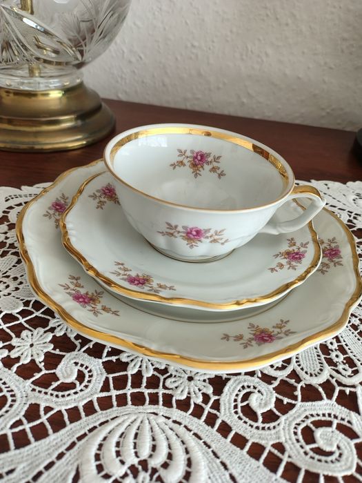 Trio z porcelany
