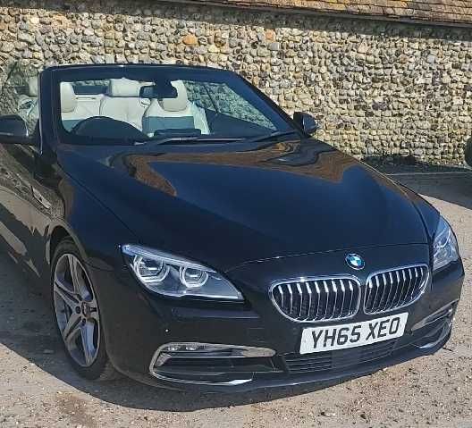 BMW 640d Cabrio 2015 – 313cv – Bloco Reparado – Venda Urgente Preço: 5.900 € – negociável