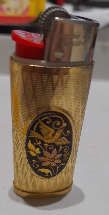 Capas vintage para isqueiro metal trabalhado